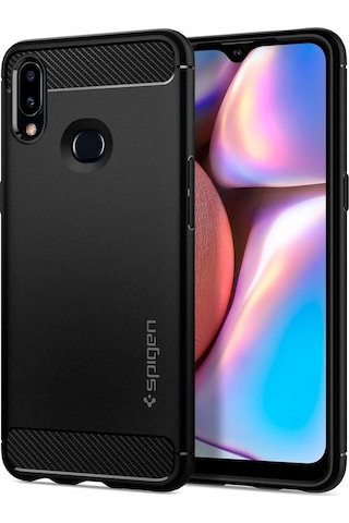 Galaxy A10s Kılıf, Spigen Rugged Armor