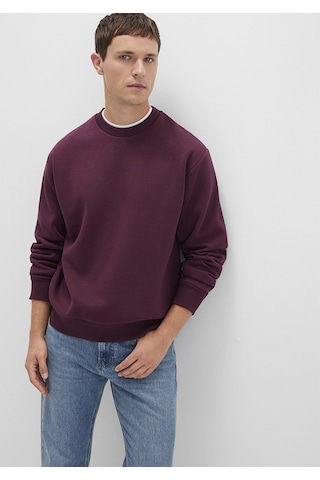 Mavi - Bisiklet Yaka Bordo Basic Sweatshirt 0s10276-70434 Bordo