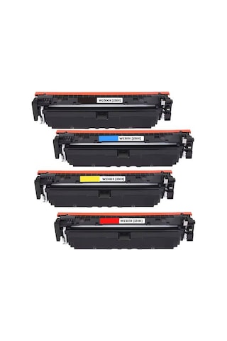 Hp 4203 Mfp4303 230x Çipli Uyumlu Toner Set Yüksek Kapasite W2300x W2301x W2302x W2303x 4 Renk