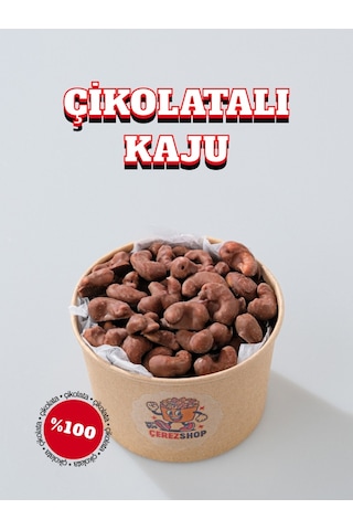 Çikolatalı Kaju 250 Gr - Sütlü Çikolata Kaplı Kaju Fıstığı - Çikolatalı Kuruyemiş - Atıştırmalık