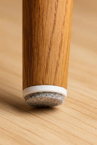 20 Mm Keçeli Poligrit Zemin Koruyucu Sandalye Ve Masa Ayağı Sessiz Mobilya Pabucu Beyaz 12 Adet Diğer