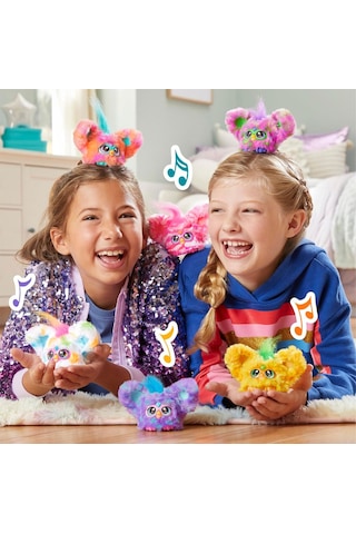 Furby Furblet İnteraktif Peluş Hoo-lah G1612 Çok Renkli