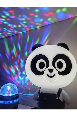 Işık Kasabası 160 Ayıcık Neon Gece Lambası Ve Yansıma Yapan Projeksiyon Led Çok Renkli