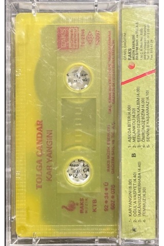 Plak Değildir Kaset Tir Kaset Tolga Çandar Kar Yangını Kaset