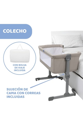 Chicco Next2me Anne Yanı Beşik Açık Kahverengi