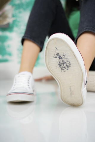 U.s. Polo Assn. Penelope 3fx Beyaz Kadın Sneakers-beyaz Beyaz