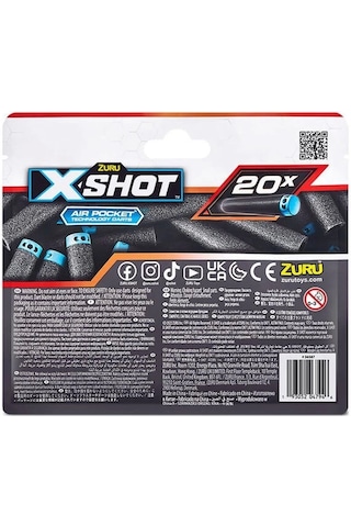 36587 Zuru X Shot Silah 20 Li Yedek Paket