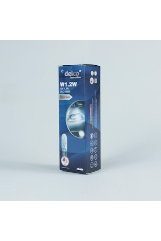 Delco U.s.a W1.2w Mini Dipsiz T5 Gösterge Ampulü 12 Volt 10 Adet