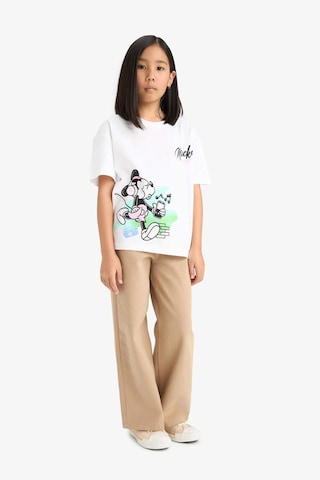 Defacto Kız Çocuk Wide Leg Geniş Paça Pamuklu Pantolon E6188a825aubg656 Bej