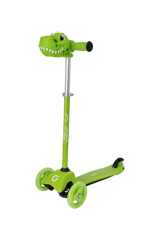 Dino 3 Teker Işıklı Scooter Nessiworld Yeşil