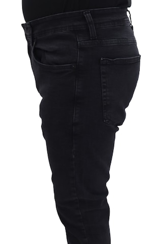 Hacker Jeans Hacker Dmctekstil Erkek 1010 Yüksek Bel Normal Kesim Boru Paça Jean Pantolon Füme