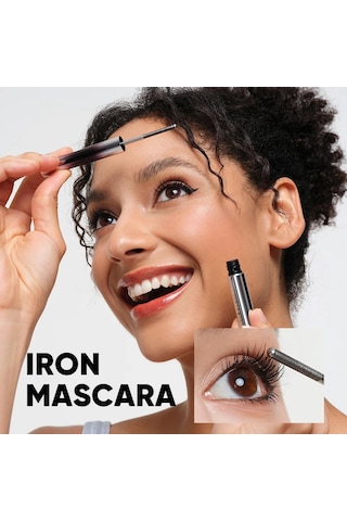 Judydoll Demir Maskara 2g, Su Geçirmez, Uzatma Ve Kıvırma, Güçlü, Tanımlanmış Curly Brown Dark Topaz