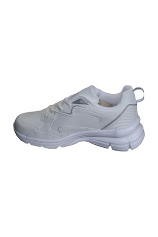 Kinetix Kadın Beyaz Kalın Tabanlı Sneaker Spor Yürüyüş Ayakkabısı Topuk Boyu 5cm 001