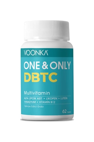 Voonka One And Only Dbtc Multivitamin 62 Tablet Voonka One And Only Dbtc Multivitamin 62 Tablet