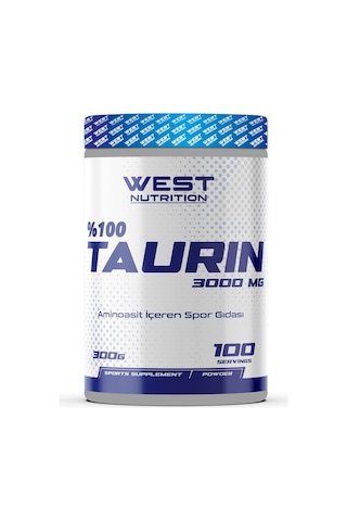 West Nutrition Taurin 300 Gr 100 Servis Aromasız
