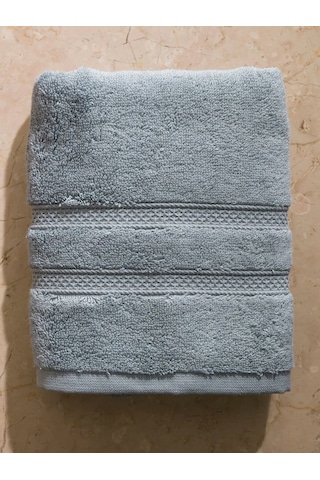 Mavi Pamuklu Yüz Havlusu 50x80 Cm