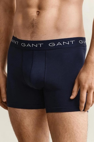 Gant Erkek Lacivert Slim Fit Logolu 3'lü Boxer-14848