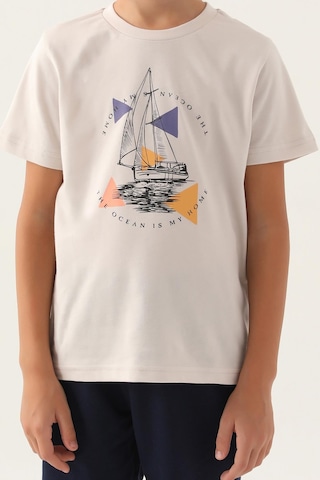 Arnetta 2991 Home Taş Erkek Çocuk Pijama Takımı Taş