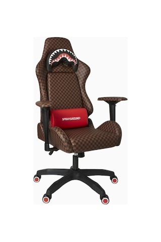 Sprayground Sharks In Paris Ergonomik Gaming Koltuğu Sınırlı Sayıda Kahverengi