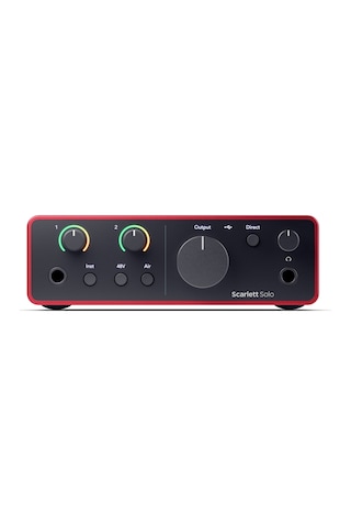 Focusrite Scarlett Solo Gen 4 Ses Kartı