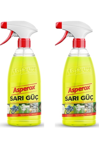 Asperox Sarı Güç Çok Amaçlı Ultra Temizleyici 2 x 1 L Asperox Sarı Güç Çok Amaçlı Ultra Temizleyici 2 x 1 L