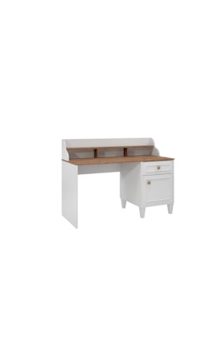 Smart Ders Çalışma Masası %100mdf Beyaz - Meşe