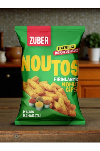 Kajun Baharatlı Nohut Cipsi 55 G Kajun Baharatlı Nohut Cipsi 55 G