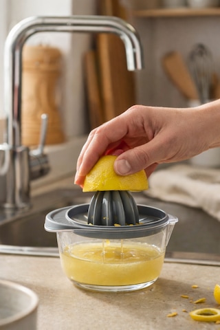 Hazneli Limon-narenciye Sıkacağı Manuel Çekirdek Tutucu Pratik Limon Sıkacak Çok Renkli