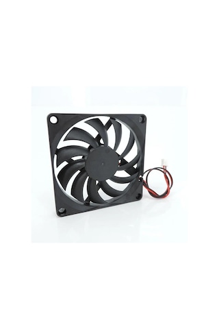 8cm 8010 Dc 5v 12v 24v Soğutma Fanı Fırçasız Reprap 3d Yazıcı Parçaları Dc Soğutucu 80x80x10mm Plastik Fan 2pin 8010 24v 3pcs