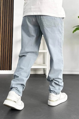 Edwox Erkek Baggy Kalıp Pantolon Açık Mavi Edw130