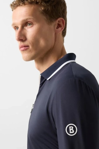Bogner Fire&ıce Bogner Jonah Lüks Sportif Stil Uzun Kollu Erkek Polo Sweatshirt, Lacivert
