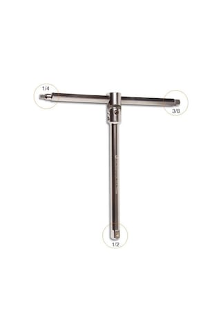 Somafix 3 Fonksiyonlu Mafsallı Lokma Cırcır Kolu 1/4-3/8-1/2 Uzat