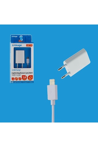 Linkage Lkc-14 Apple Uyumlu iOS Lightning Şarj Aleti Beyaz