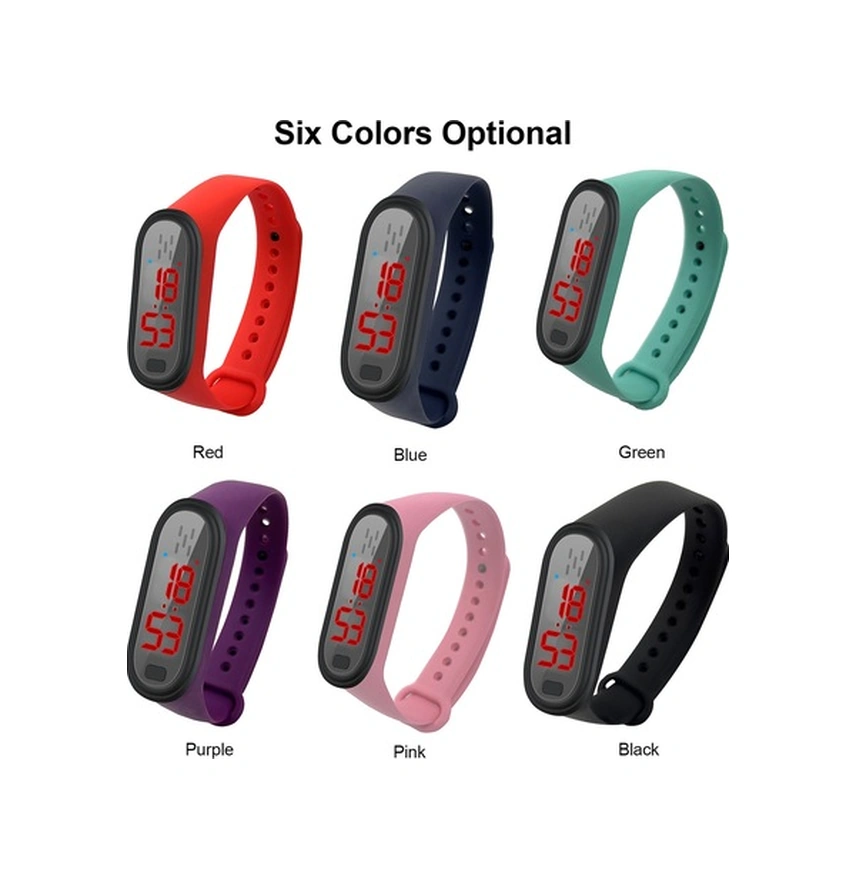 Fortunelane Usb Şarjlı Akıllı Vücut Sıcaklığı Ölçer Ve Ultrasonik Uyuz Repelleri Bileklik - 3 Mod - Mor, 3 Modlu Bileklik İle