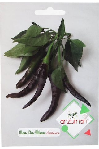 Arzuman Mor Cin Biber Sebze Tohumu