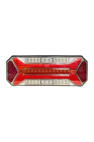 12v-24v Stop Lambası Neon Ledli-kayar Sinyalli 4 Fonksiyonlu 365 130 45 Mm E Belgeli