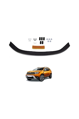 Cappafe Dacia Duster 2018 2019 2020 2021 2022 Ön Kaput Koruyucu Rüzgarlığı