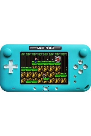 Rs-52fc Psp 4.0 İnç Cep Konsolu El Oyun Oyuncusu, Destek 208 Nes Klasik Oyunları Blue