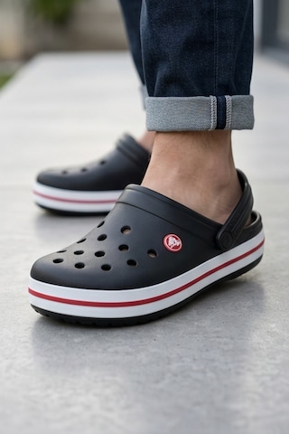 Iconic Shadow Unisex Clog Serisi - Siyah Renk Grafik Baskılı, Anatomik İç Tabanlı Ve Hareketli T...