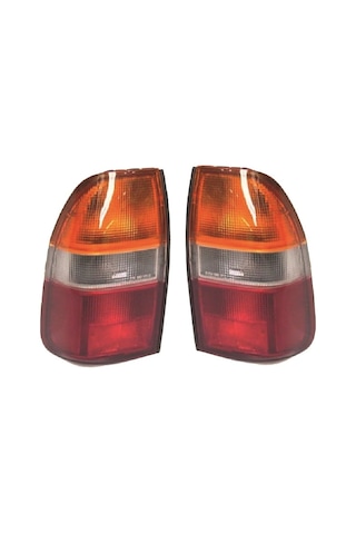 Mitsubishi L200 Stop Sağ-Sol Takım Kırmızı-Sarı 1999-2004 N11.13369