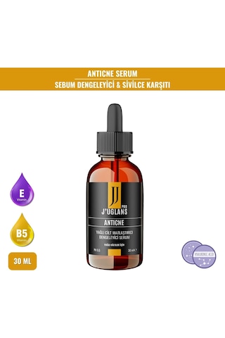 Juglans Anticne Sebum Dengeleyici ve Sivilce Karşıtı Serum 30 ML