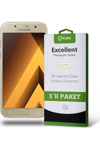 Samsung Uyumlu Galaxy A3 2017 Ekran Koruyucu Cam 5 Adet (534068418) 20 Tl Fark Ile Apple  iPhone Hızlı Şarj Kablosu