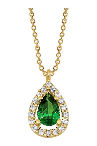 Damla Taşlı Anturaj Altın Kolye Ucu As1426Gkl Altınsepeti