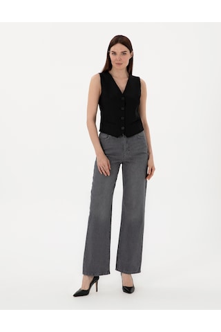 Pierre Cardin Kadın Siyah Pantolon Jean 50307839-vr046 Siyah