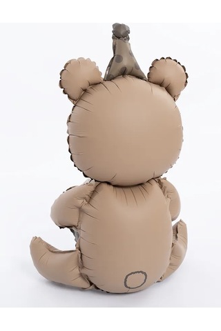 Davajdarit' Folyo Kaplama Kalp Desenli 3d Renkli Balon 66cm 305503781 GRİ