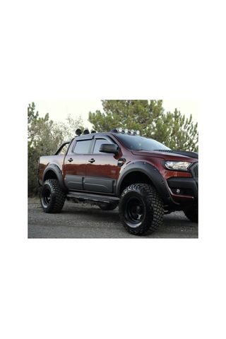 2012 2022 Ford Ranger T6 T7 T8 Vi Da Görünümlü Çamurluk Dodik Seti Mat Siyah