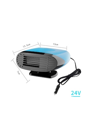 Suntek Tüm Arabalara Uygun Ekran Temizleme Sis Önleyici Hızlı Isıtma 24v Mavi