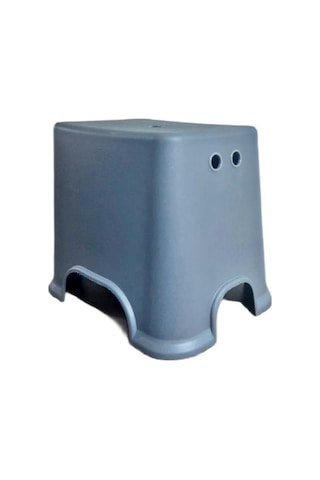 Geseus Banyo Taburesi Çok Amaçlı Tabure Kaymaz Ayakalı Max-140kg Taşıma Kapasitesi-antrasit-5171-84a