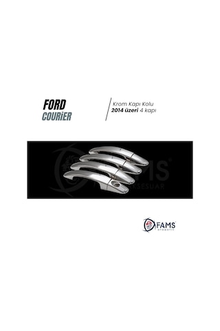 Ford Tourneo Courier Krom Kapı Kolu 4 Kapı 2014 Üzeri P. Çelik