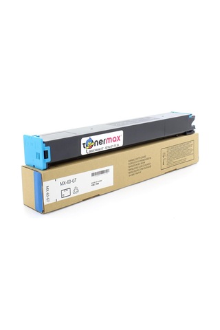 Tonermax Sharp Mx-60Gtca Mavi Uyumlu Toner / Mx-3050/3550/4050/5050